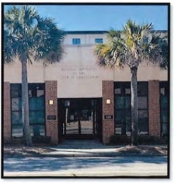 Front of the Housing Authority of the City of Charleston.