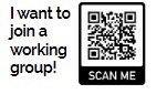 I want to join a working group! Scan me